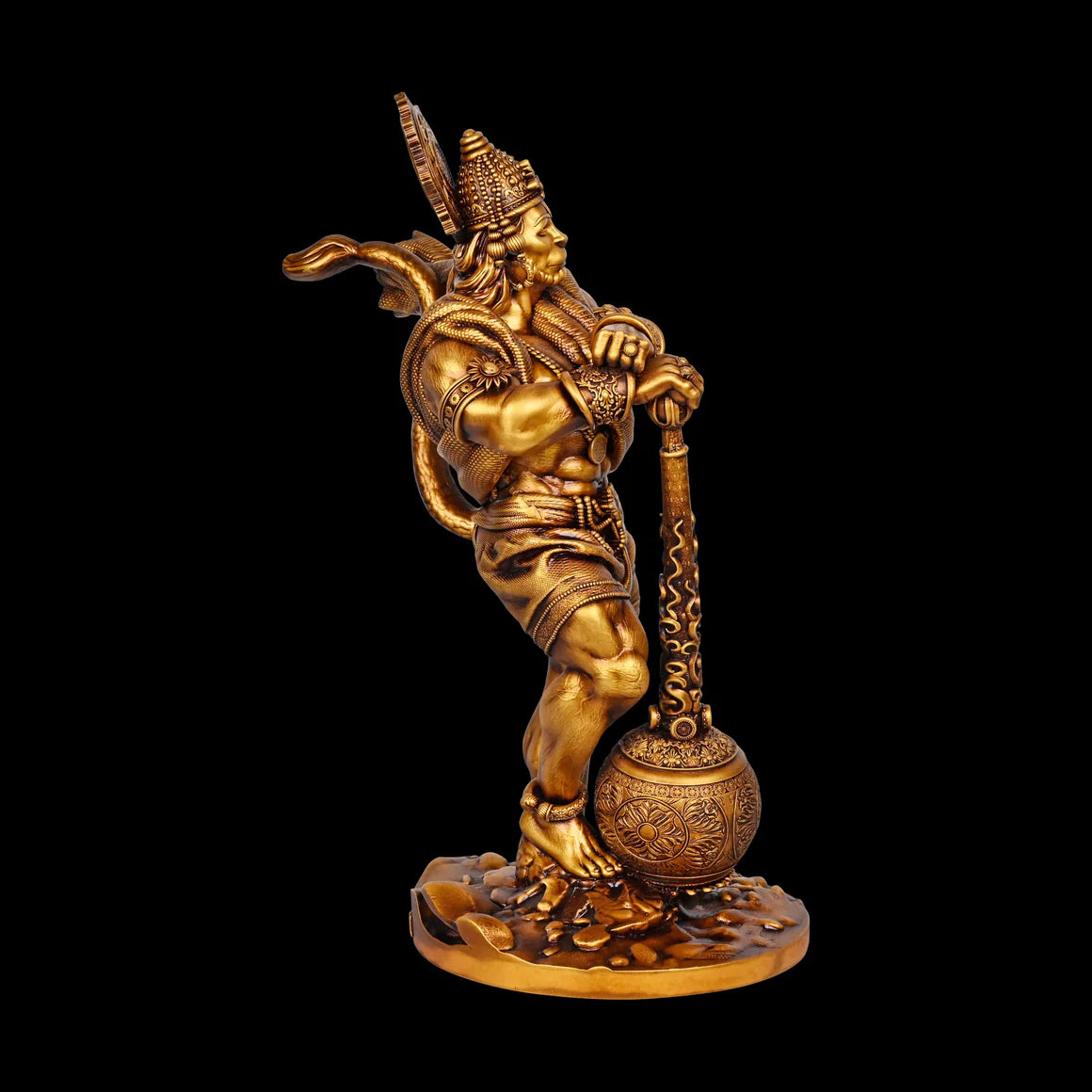 Bahubali Hanuman Idol for Car Dashboard