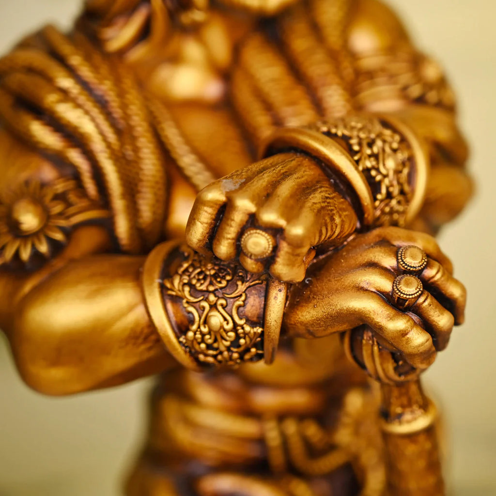 Bahubali Hanuman Idol for Car Dashboard