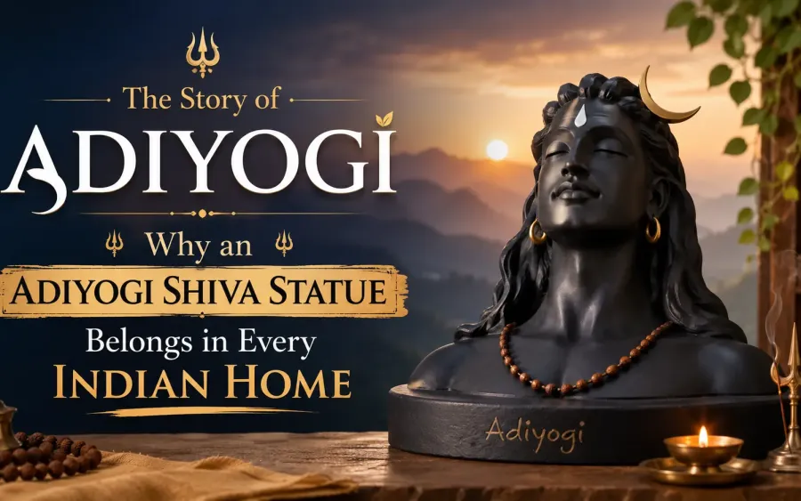 The Story of Adiyogi: Why an Adiyogi Shiva Statue Belongs in Every Indian Home