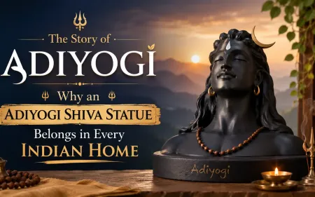 The Story of Adiyogi: Why an Adiyogi Shiva Statue Belongs in Every Indian Home