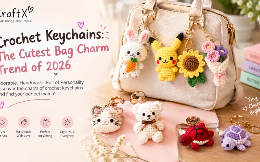 Crochet Keychains: The Cutest Bag Charm Trend of 2026