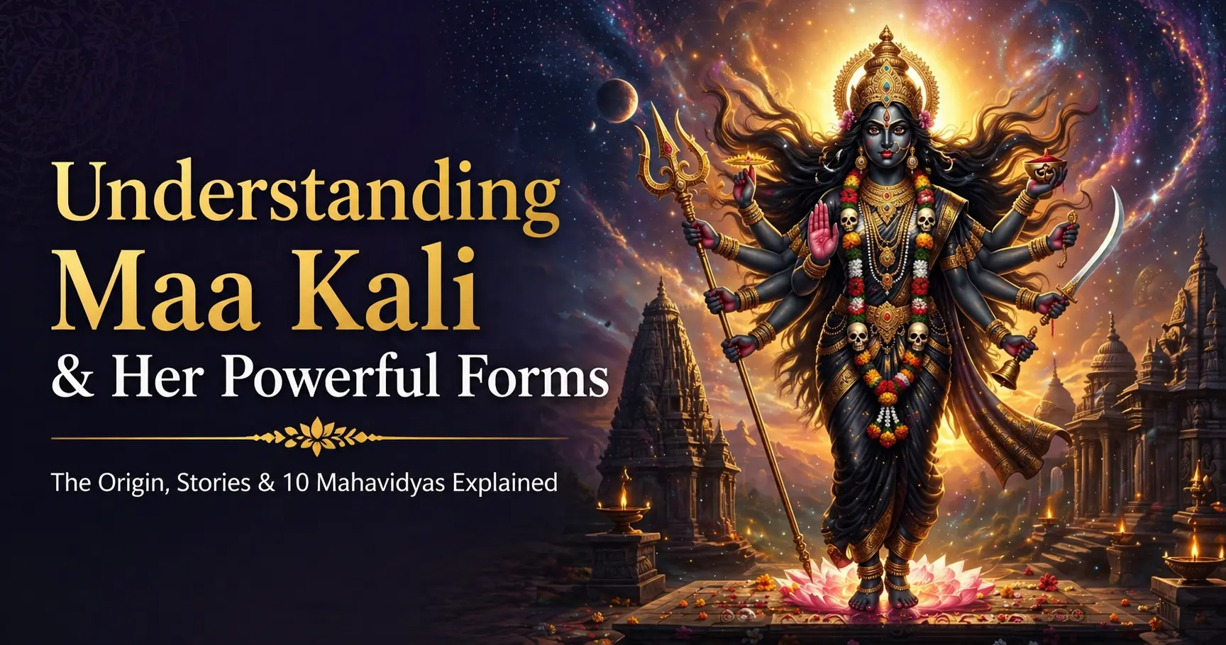 Understanding the Powerful Forms of Maa Kali & Their Meaning