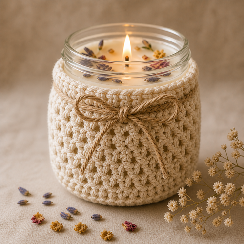Handcrafted Decorative Candle – Artisan Designer Candle for Home Decor, Gifting & Festive Occasions alternate view