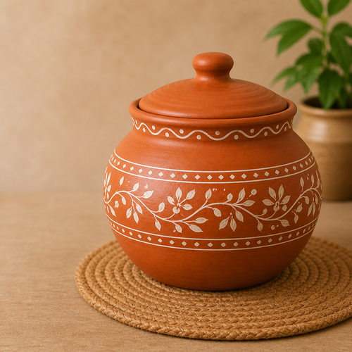 Handcrafted Terracotta Utensils Set – Traditional Clay Cookware & Kitchenware for Healthy Cooking & Gifting alternate view